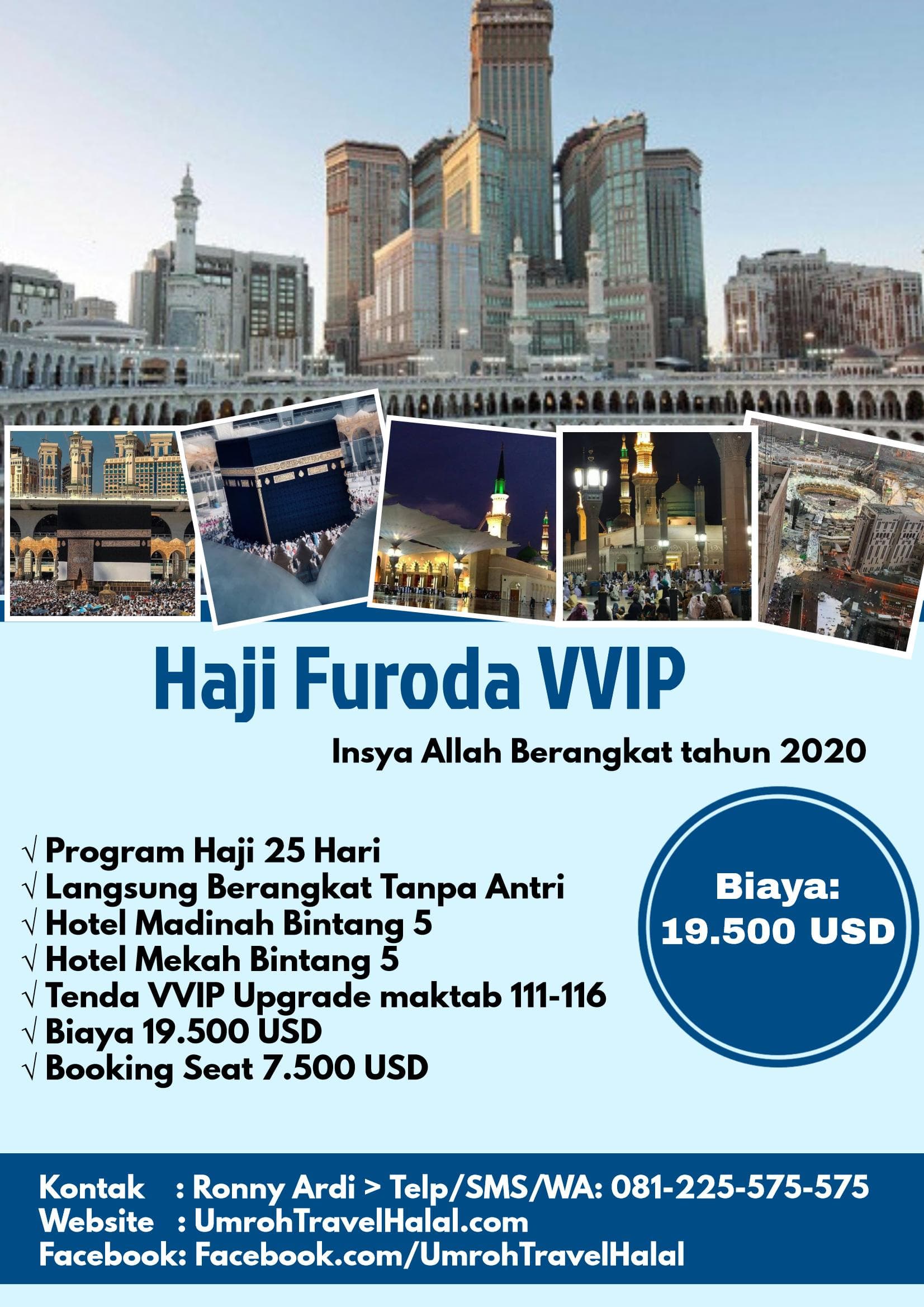 Haji Furoda Vvip 2020 Umroh Travel Halal